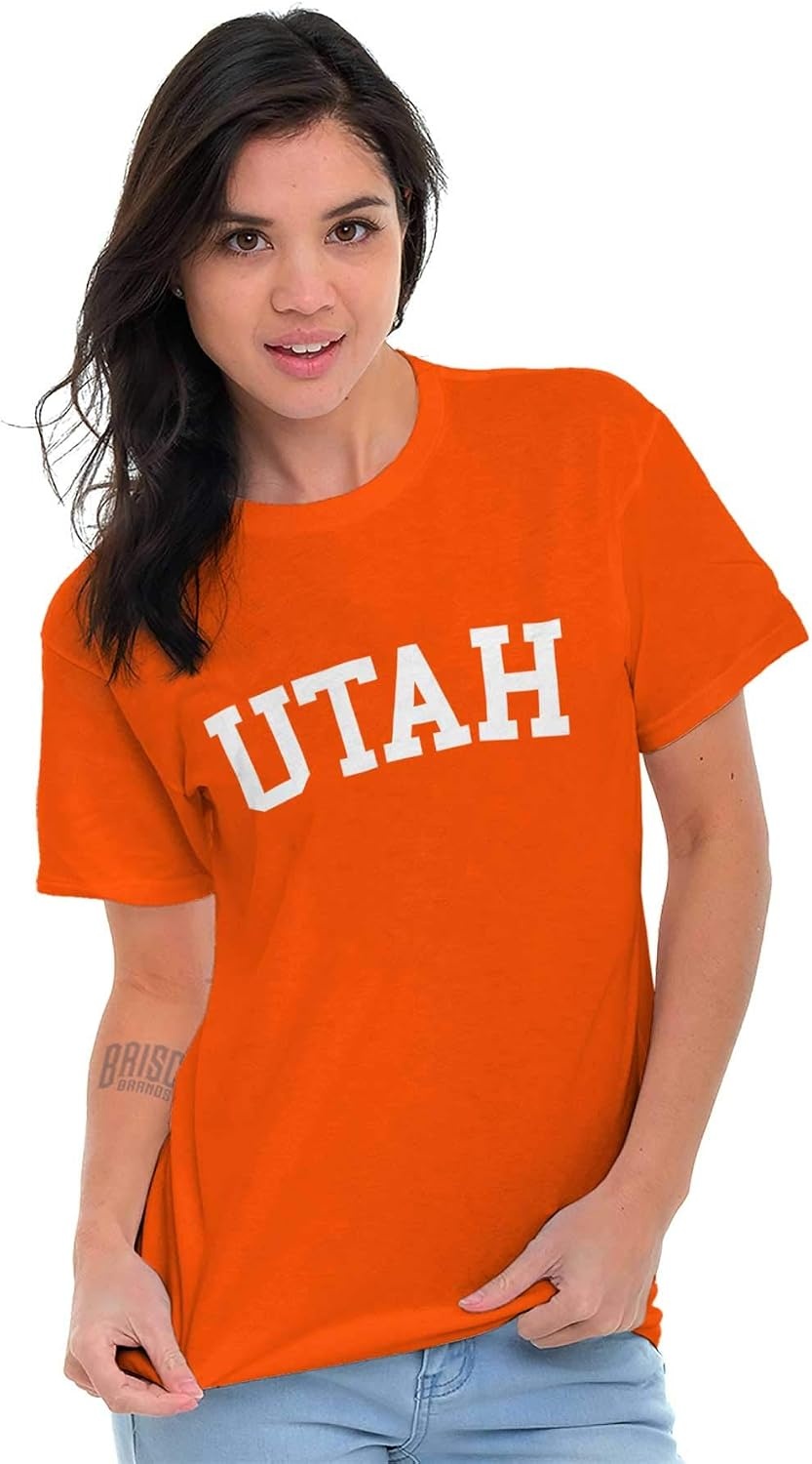 image:imageUSA State Simple Traditional Classic Graphic T Shirt for Men or WomenOrange