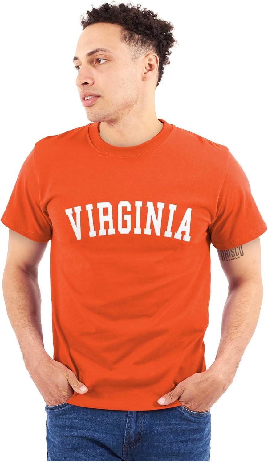 image:imageUSA State Simple Traditional Classic Graphic T Shirt for Men or WomenOrange