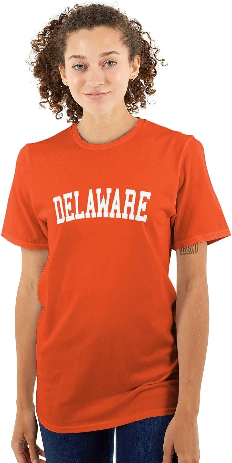 image:imageUSA State Simple Traditional Classic Graphic T Shirt for Men or WomenOrange