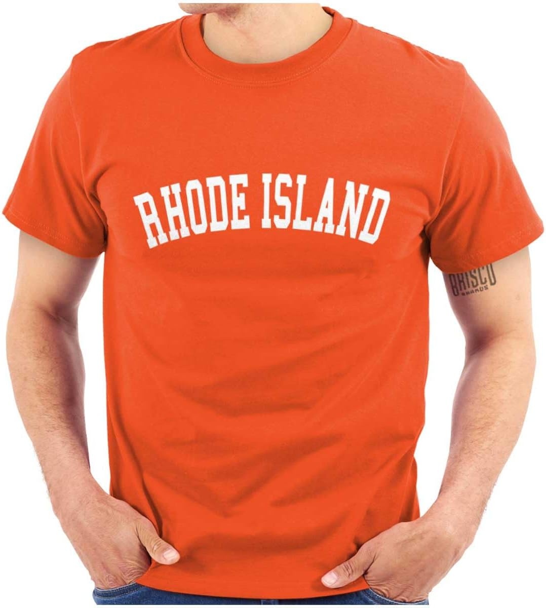 image:imageUSA State Simple Traditional Classic Graphic T Shirt for Men or WomenOrange
