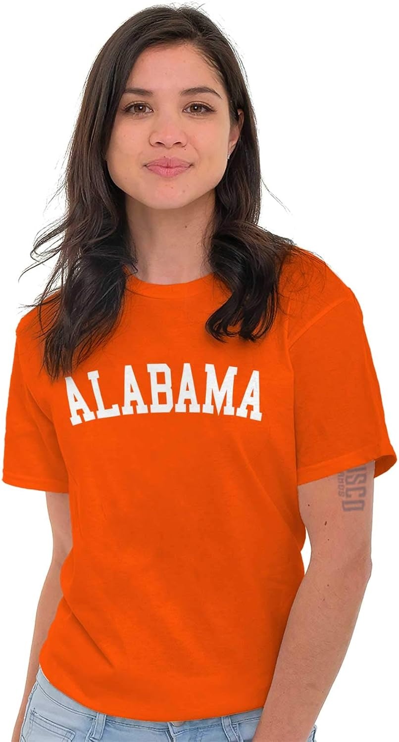 image:imageUSA State Simple Traditional Classic Graphic T Shirt for Men or WomenOrange