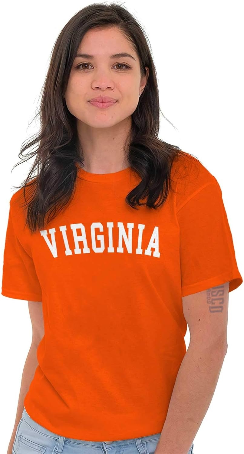 image:imageUSA State Simple Traditional Classic Graphic T Shirt for Men or WomenOrange