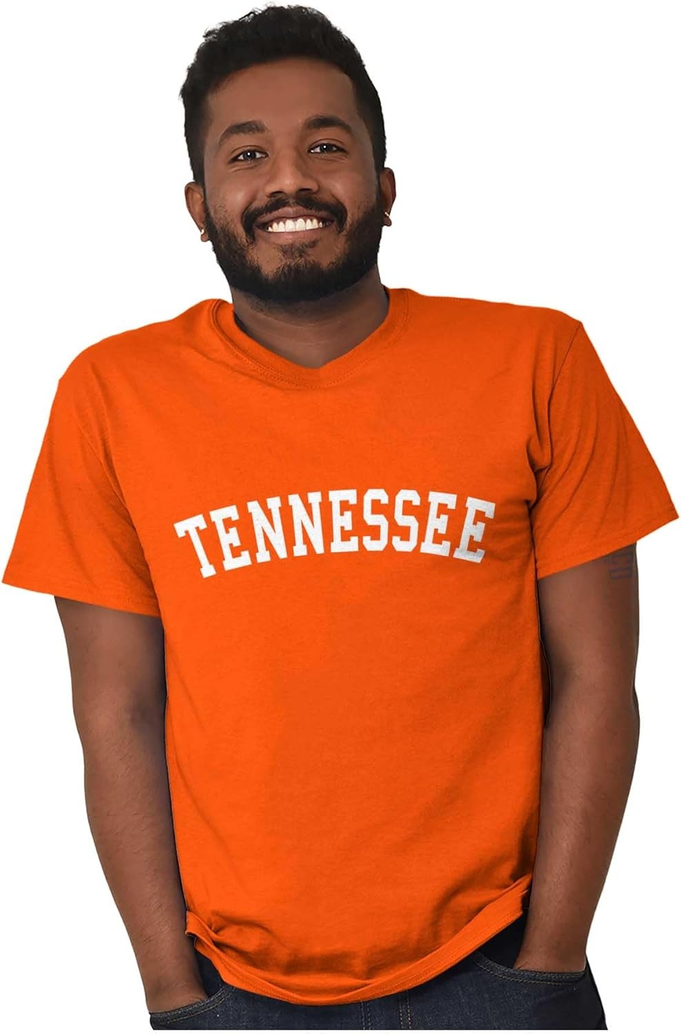 image:imageUSA State Simple Traditional Classic Graphic T Shirt for Men or WomenOrange