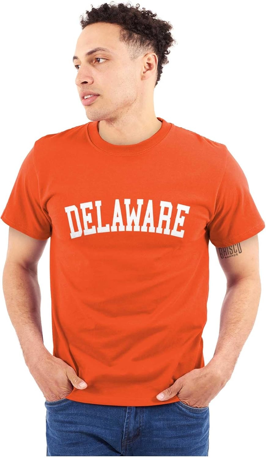 image:imageUSA State Simple Traditional Classic Graphic T Shirt for Men or WomenOrange