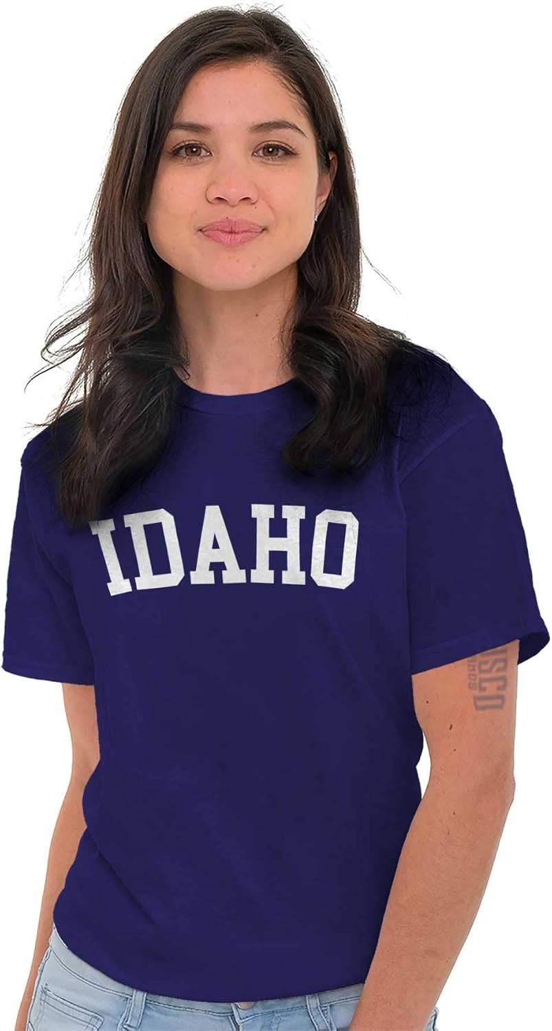image:imageUSA State Simple Traditional Classic Graphic T Shirt for Men or WomenPurple