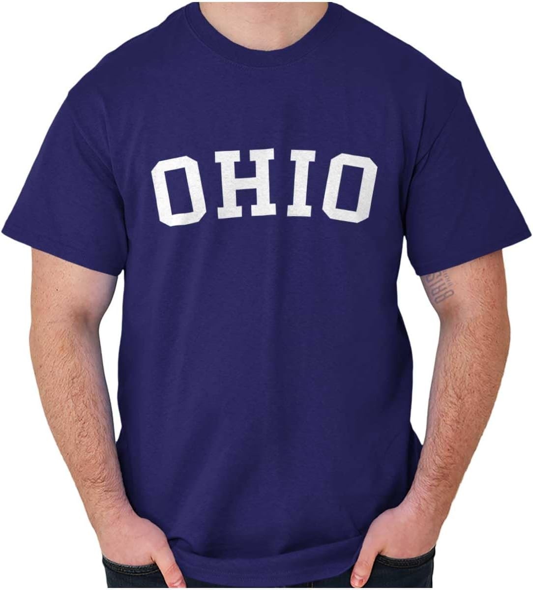image:imageUSA State Simple Traditional Classic Graphic T Shirt for Men or WomenPurple