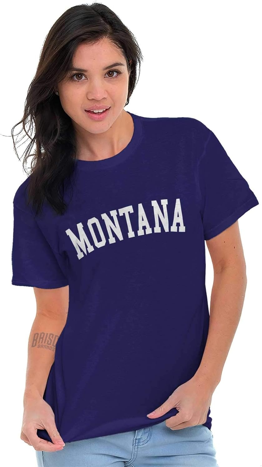 image:imageUSA State Simple Traditional Classic Graphic T Shirt for Men or WomenPurple