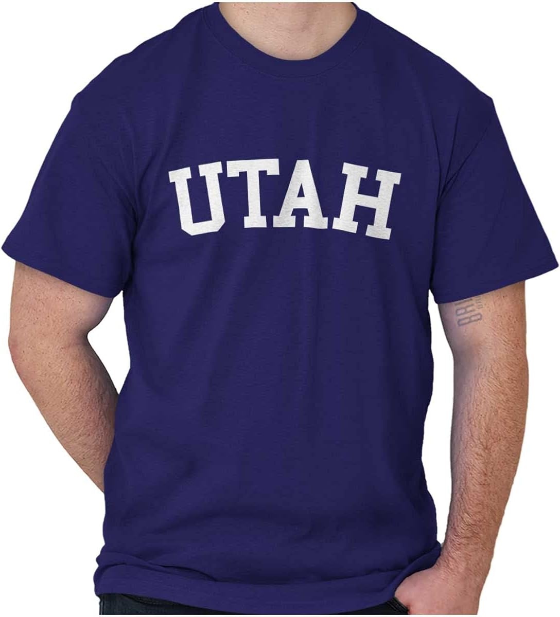 image:imageUSA State Simple Traditional Classic Graphic T Shirt for Men or WomenPurple