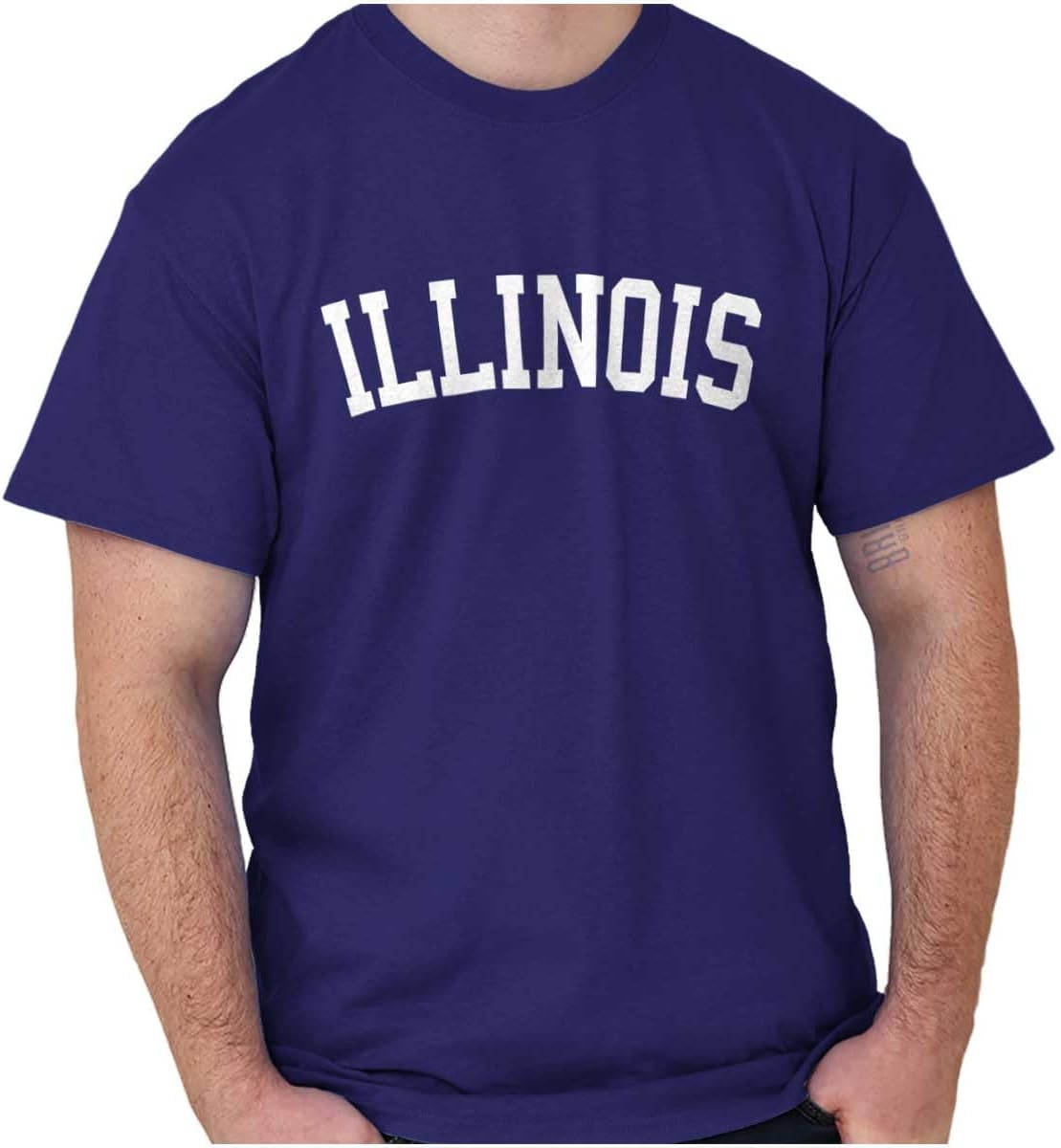 image:imageUSA State Simple Traditional Classic Graphic T Shirt for Men or WomenPurple