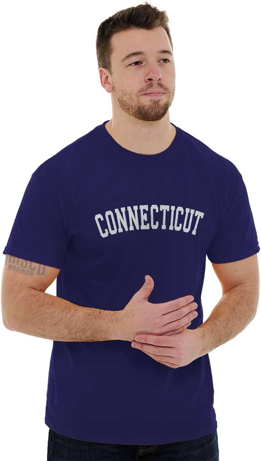 image:imageUSA State Simple Traditional Classic Graphic T Shirt for Men or WomenPurple