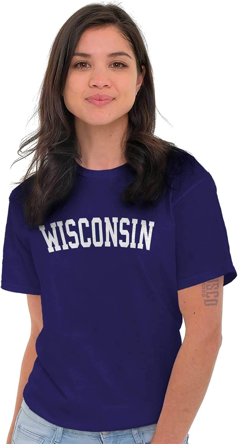 image:imageUSA State Simple Traditional Classic Graphic T Shirt for Men or WomenPurple