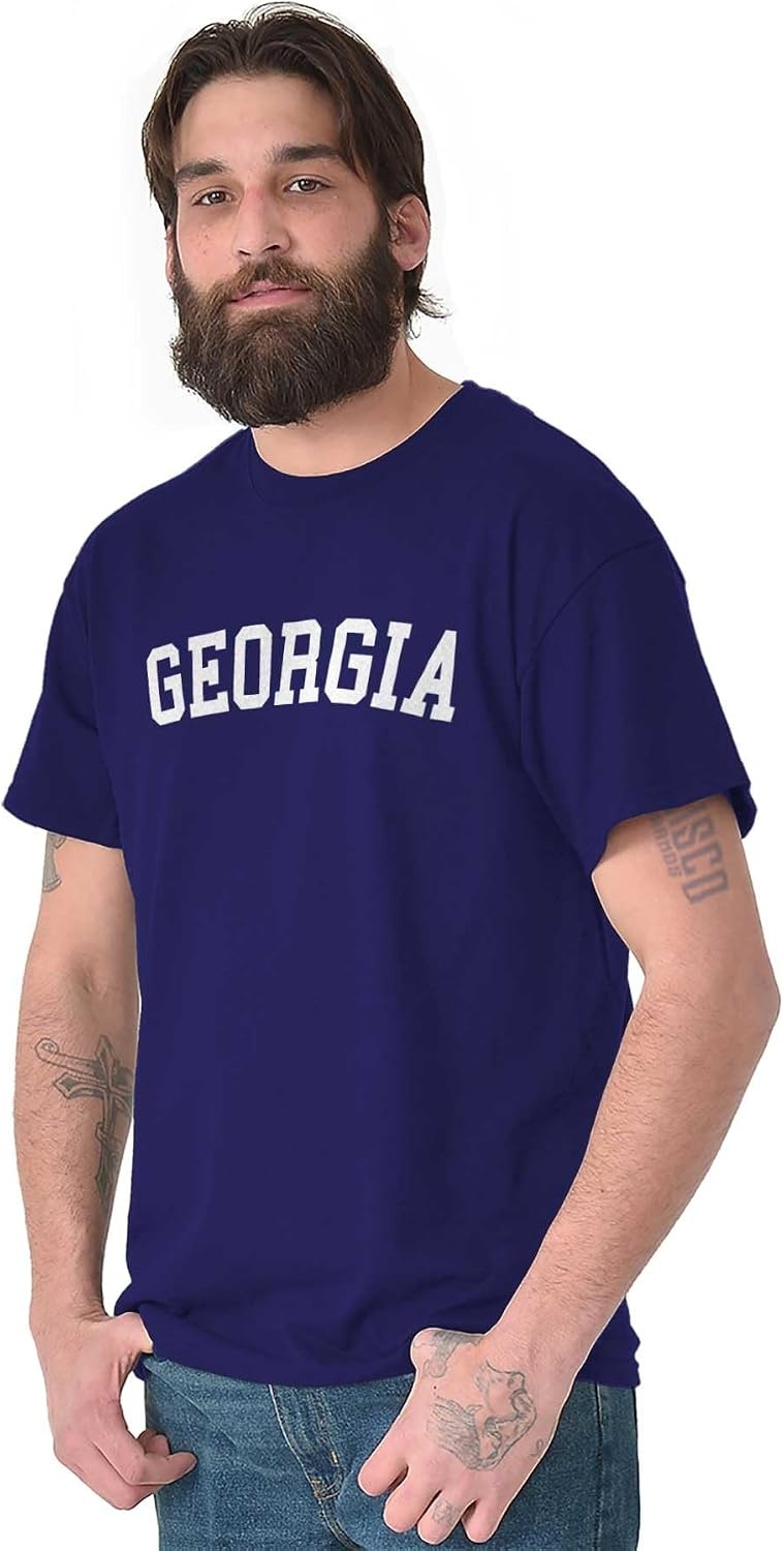 image:imageUSA State Simple Traditional Classic Graphic T Shirt for Men or WomenPurple