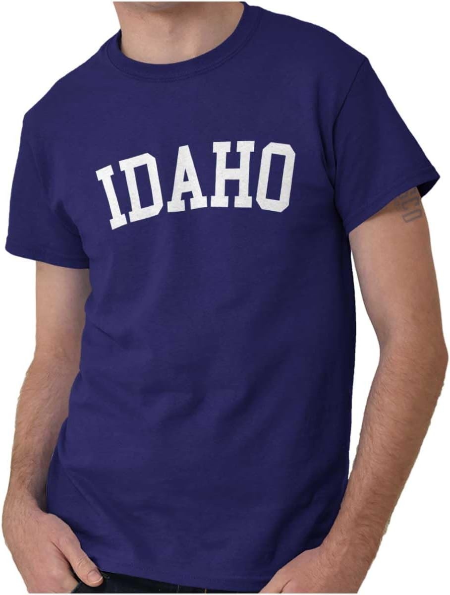 image:imageUSA State Simple Traditional Classic Graphic T Shirt for Men or WomenPurple