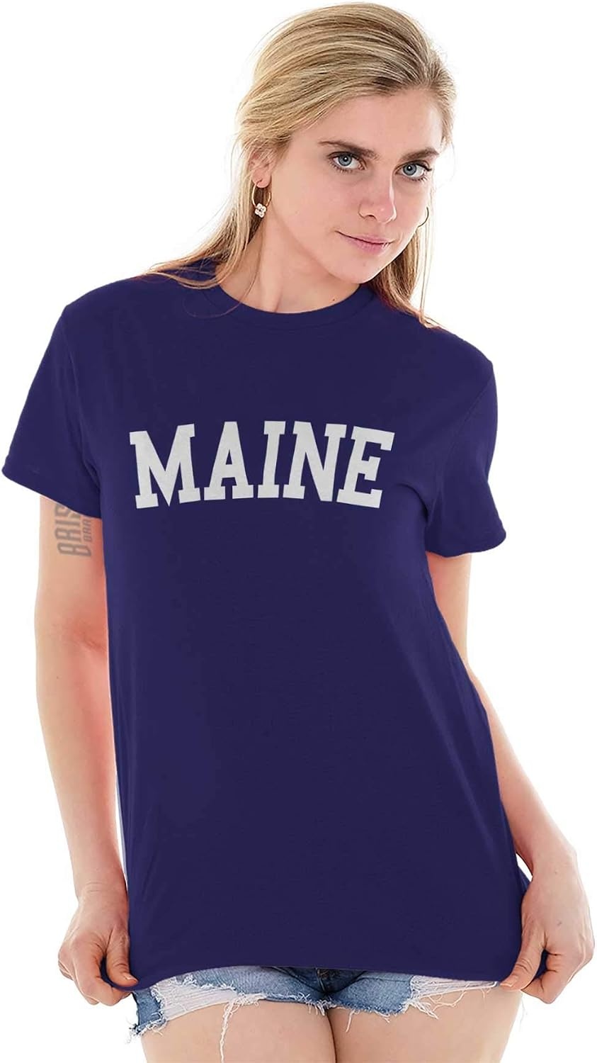 image:imageUSA State Simple Traditional Classic Graphic T Shirt for Men or WomenPurple