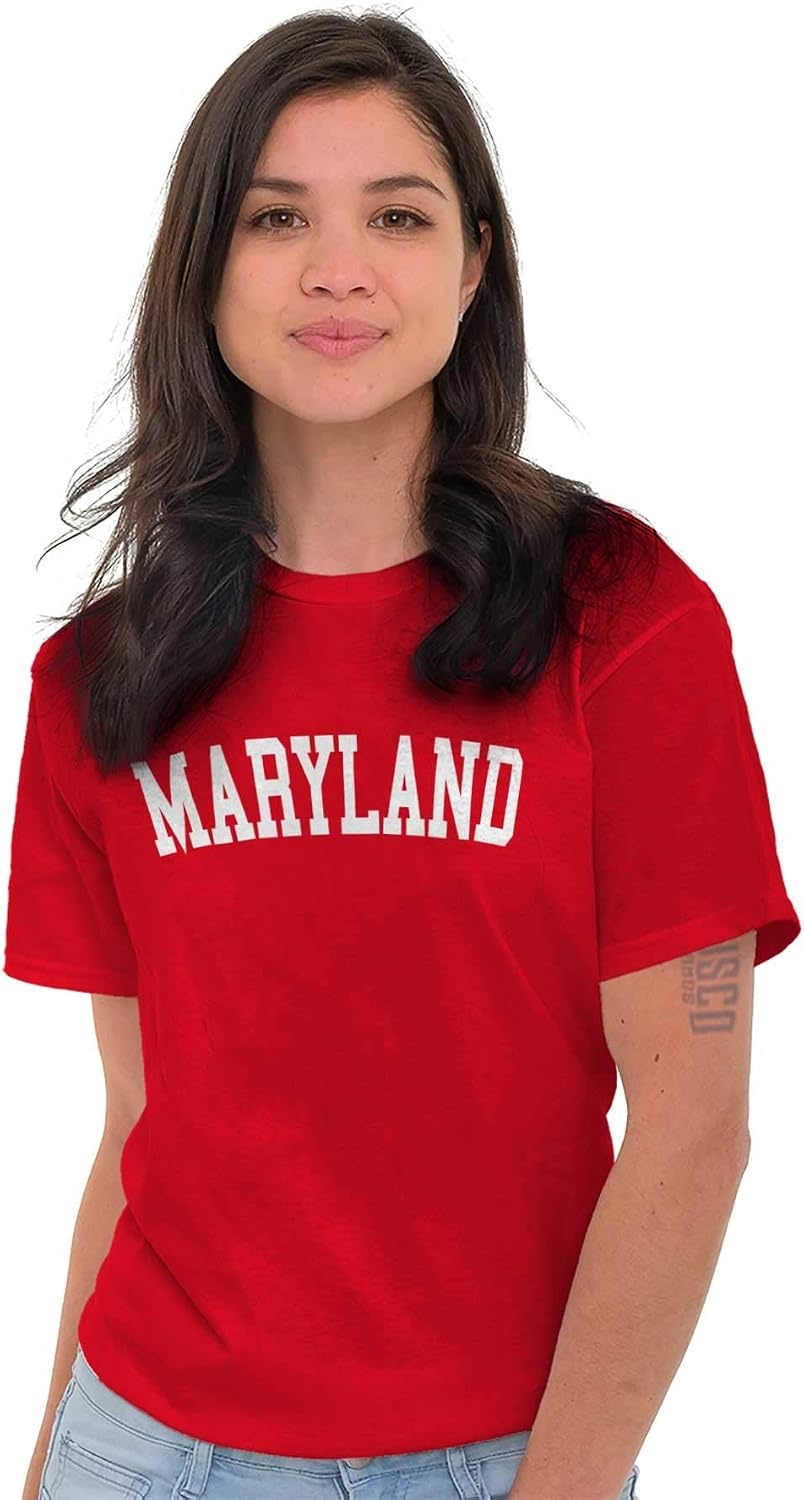 image:imageUSA State Simple Traditional Classic Graphic T Shirt for Men or WomenRed