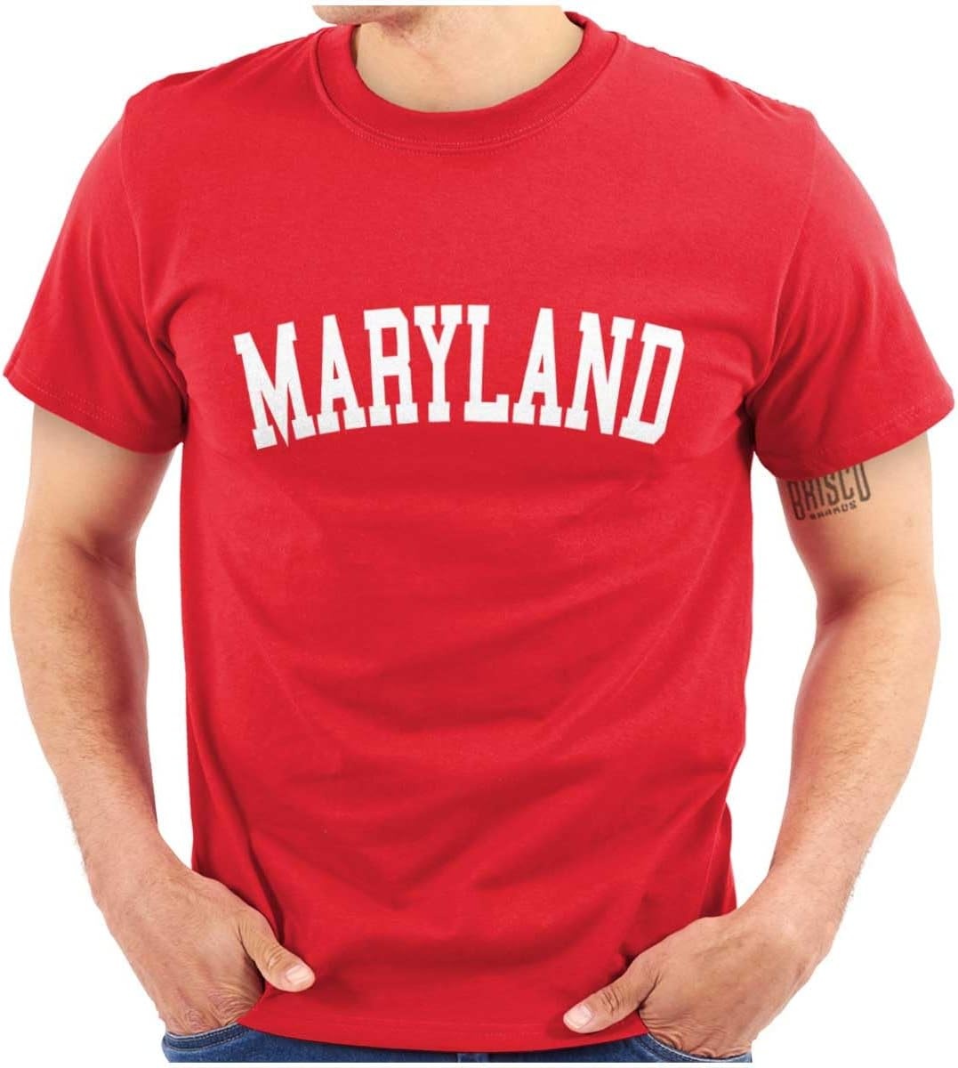 image:imageUSA State Simple Traditional Classic Graphic T Shirt for Men or WomenRed