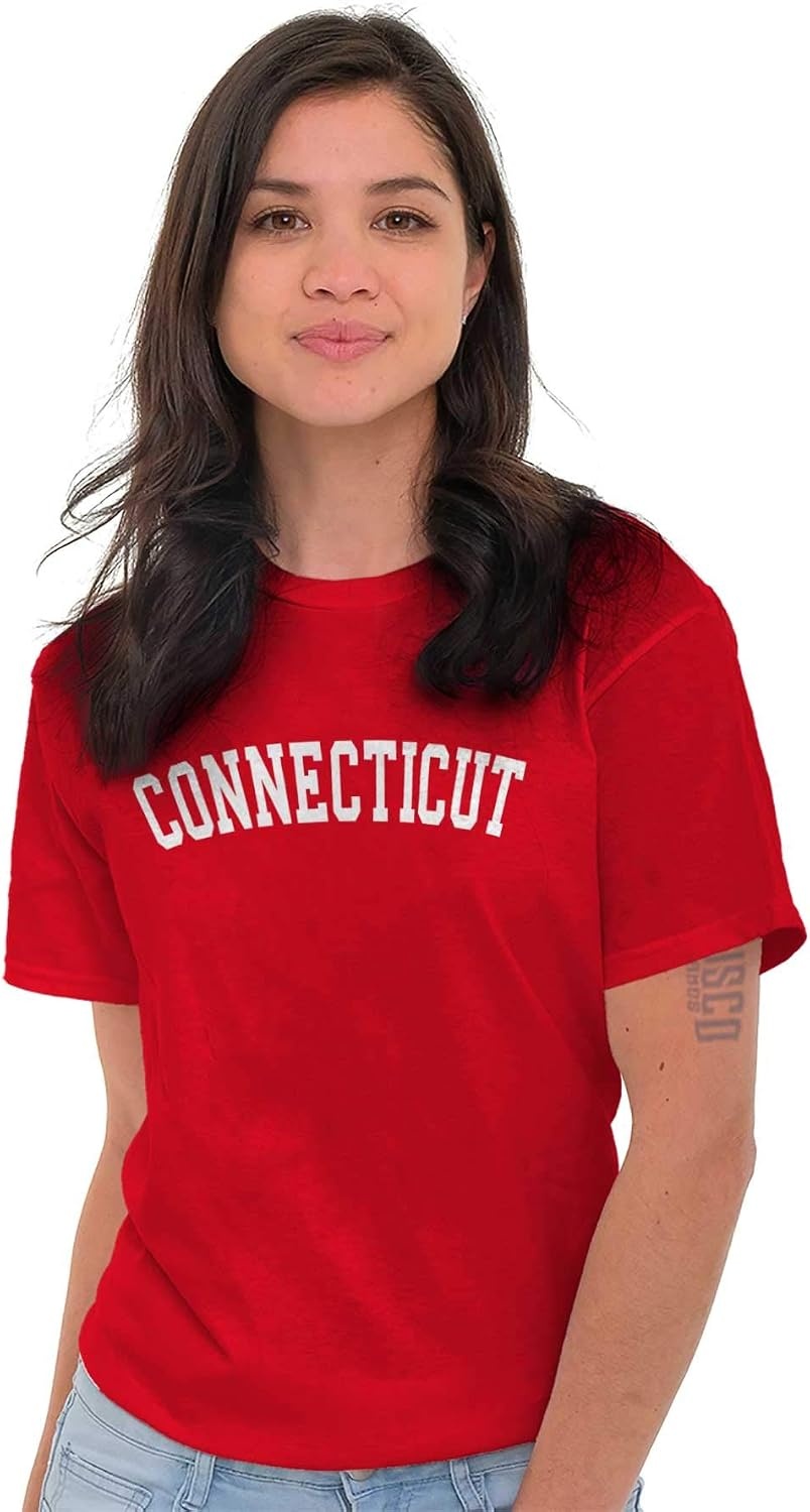 image:imageUSA State Simple Traditional Classic Graphic T Shirt for Men or WomenRed