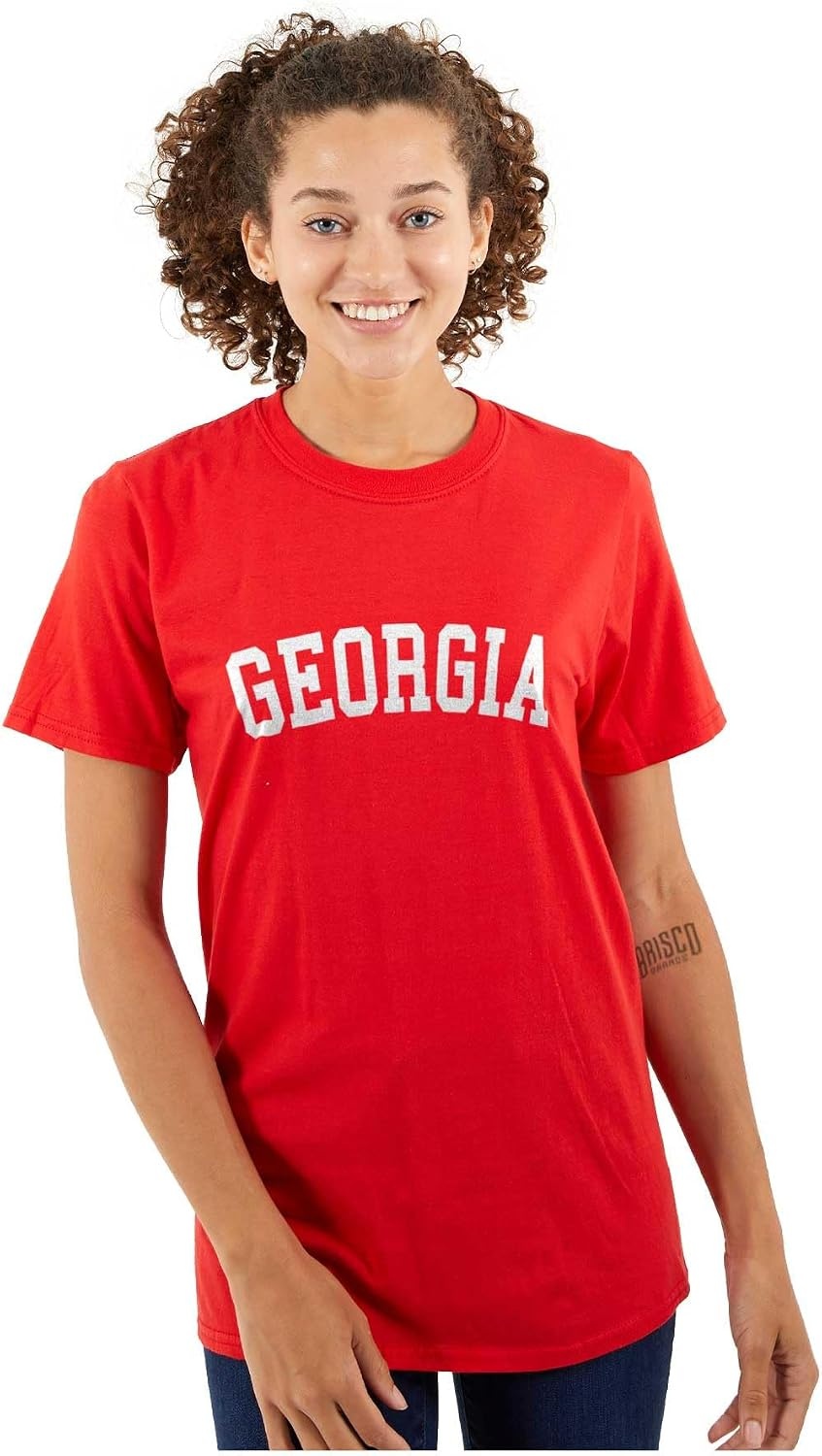 image:imageUSA State Simple Traditional Classic Graphic T Shirt for Men or WomenRed