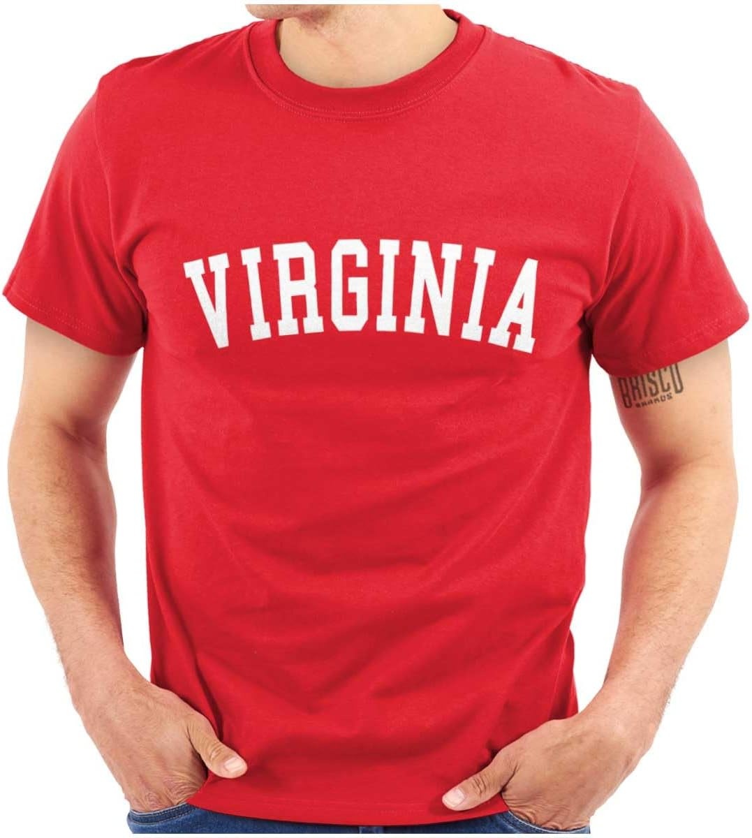 image:imageUSA State Simple Traditional Classic Graphic T Shirt for Men or WomenRed