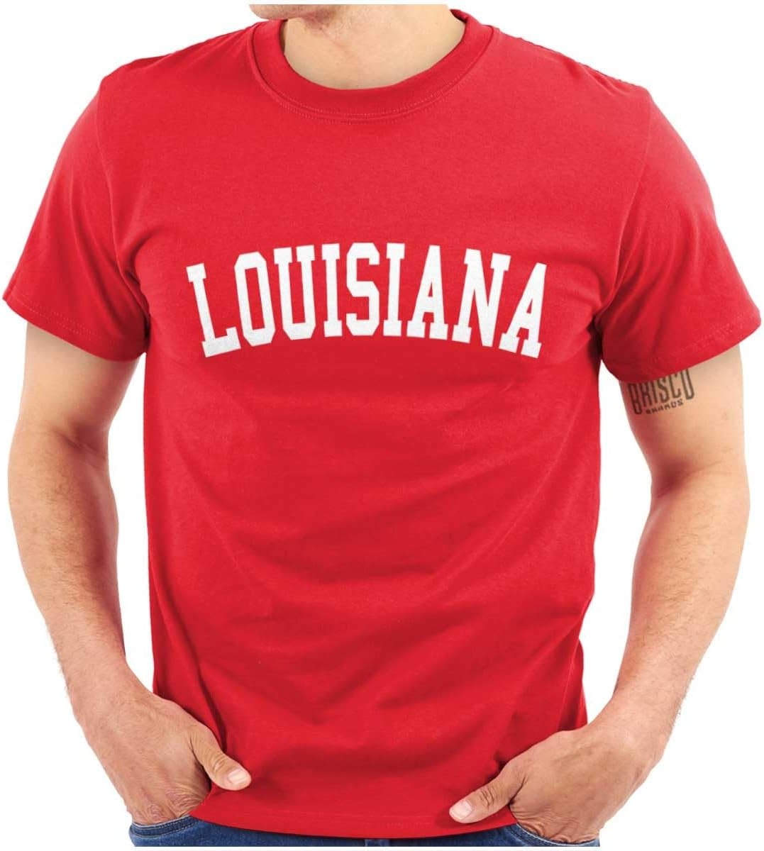 image:imageUSA State Simple Traditional Classic Graphic T Shirt for Men or WomenRed