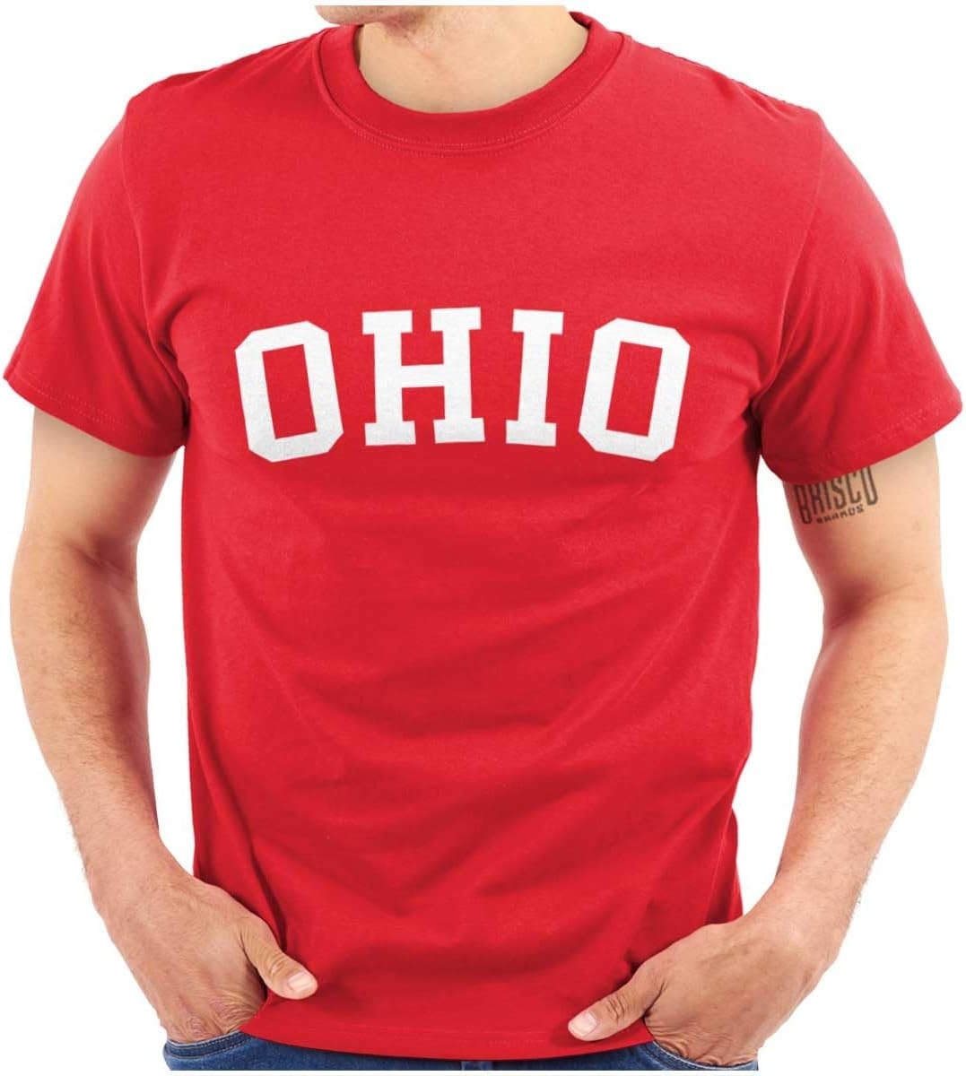 image:imageUSA State Simple Traditional Classic Graphic T Shirt for Men or WomenRed