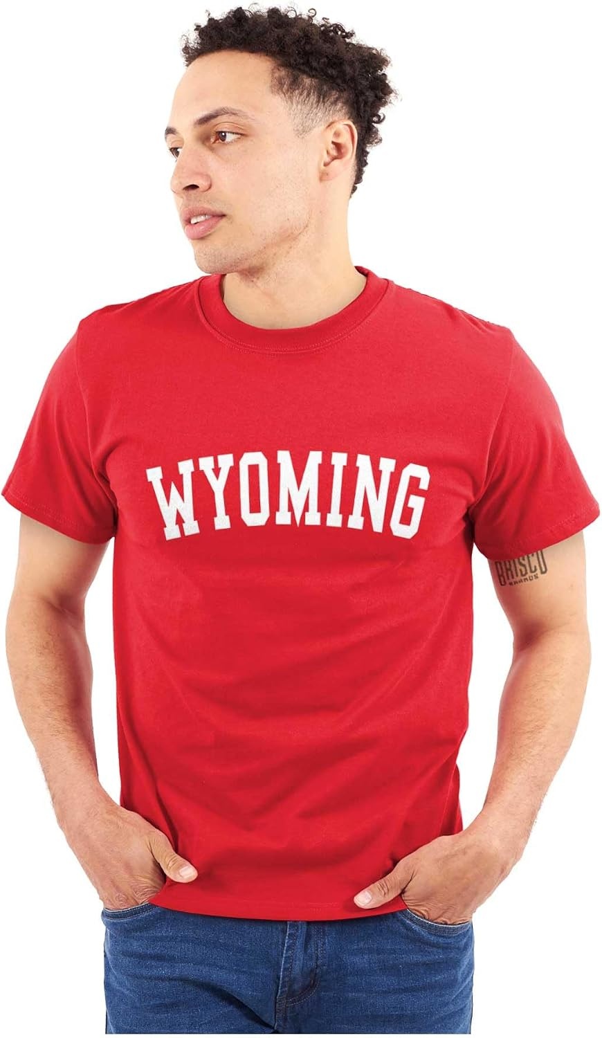 image:imageUSA State Simple Traditional Classic Graphic T Shirt for Men or WomenRed