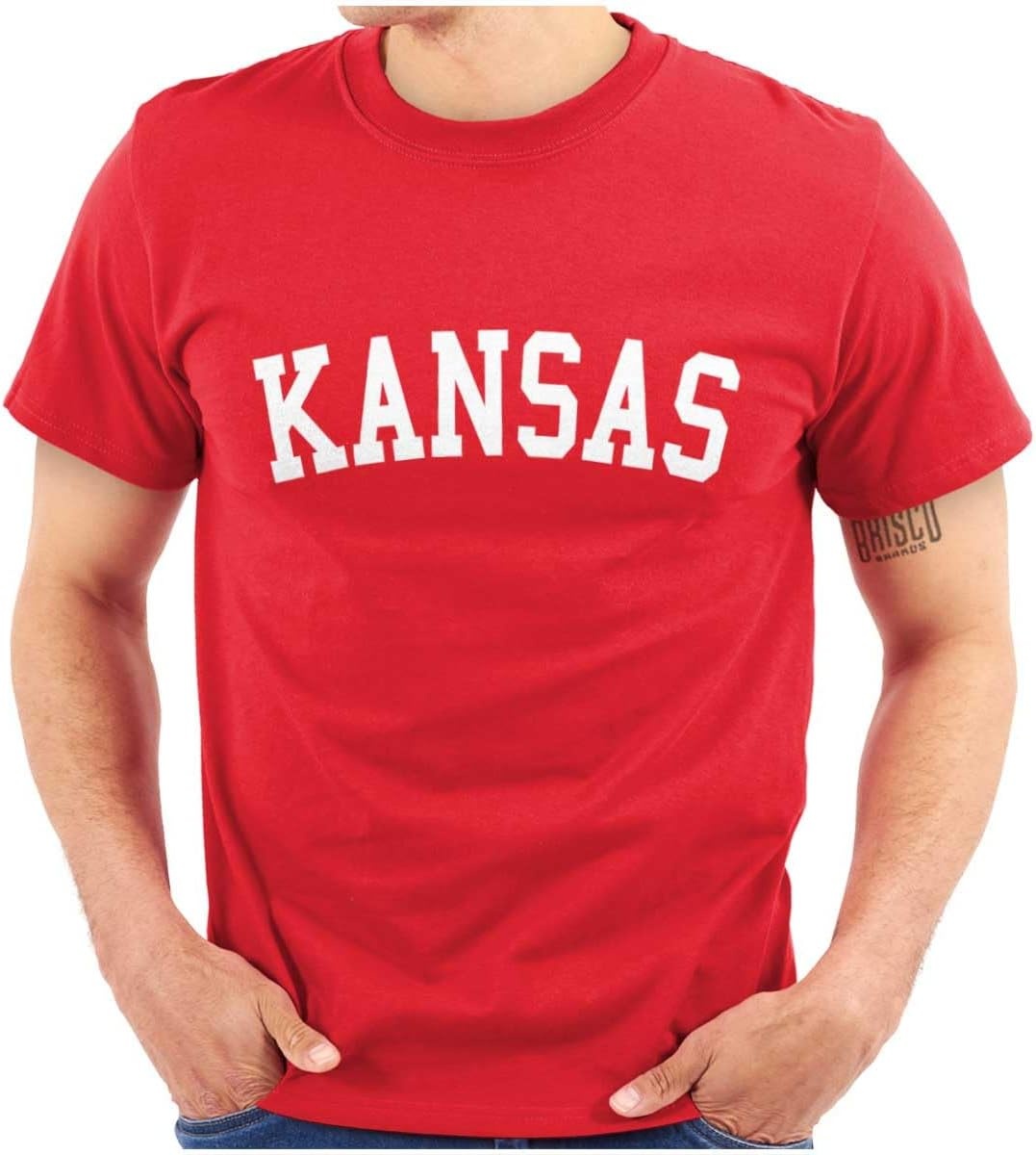 image:imageUSA State Simple Traditional Classic Graphic T Shirt for Men or WomenRed