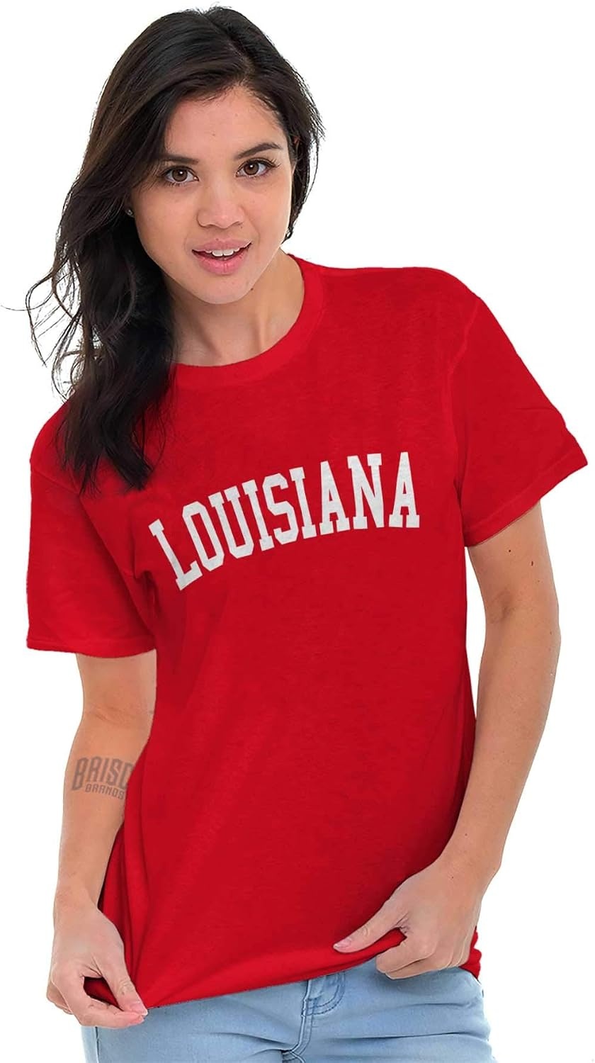 image:imageUSA State Simple Traditional Classic Graphic T Shirt for Men or WomenRed