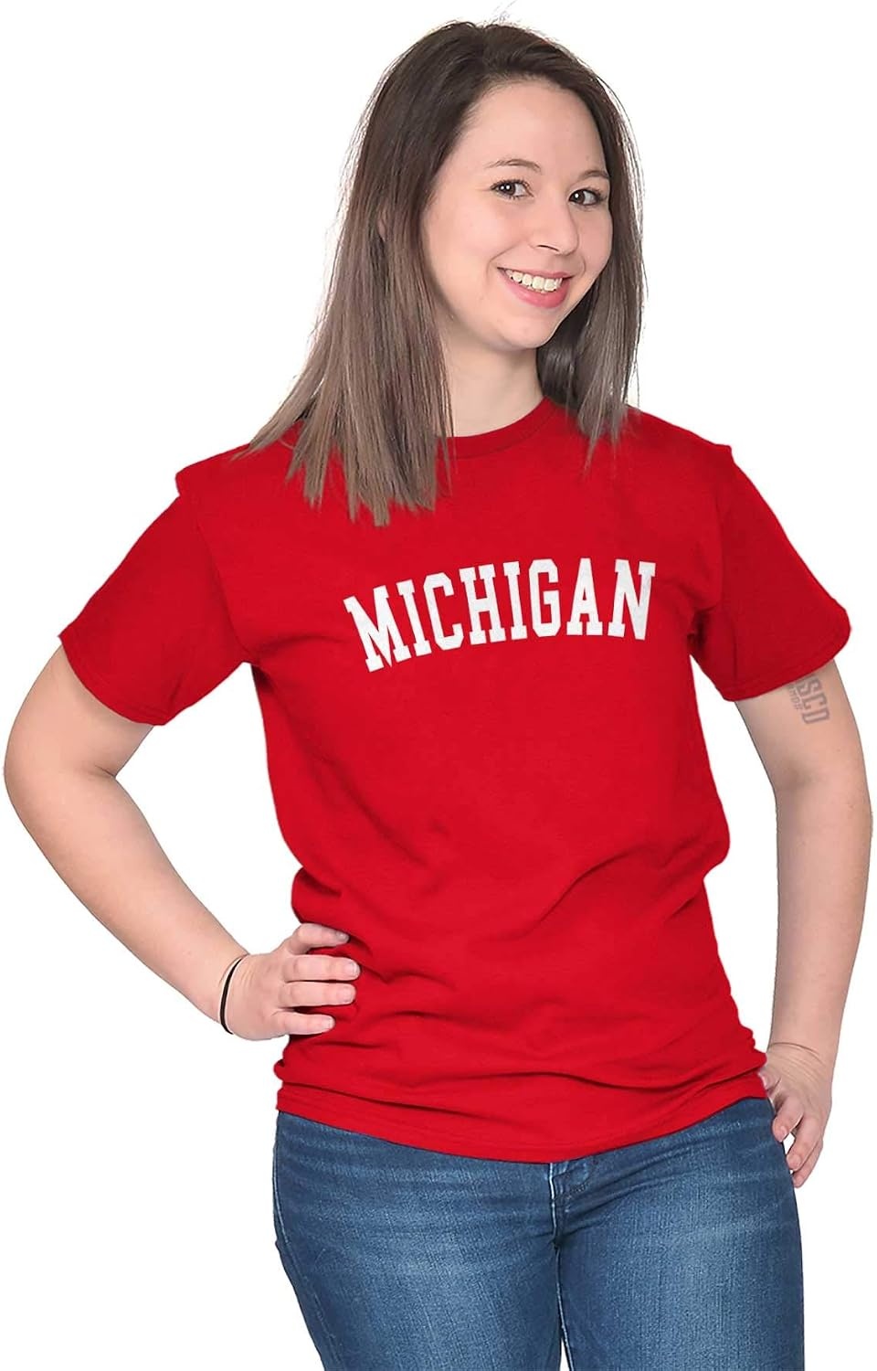 image:imageUSA State Simple Traditional Classic Graphic T Shirt for Men or WomenRed