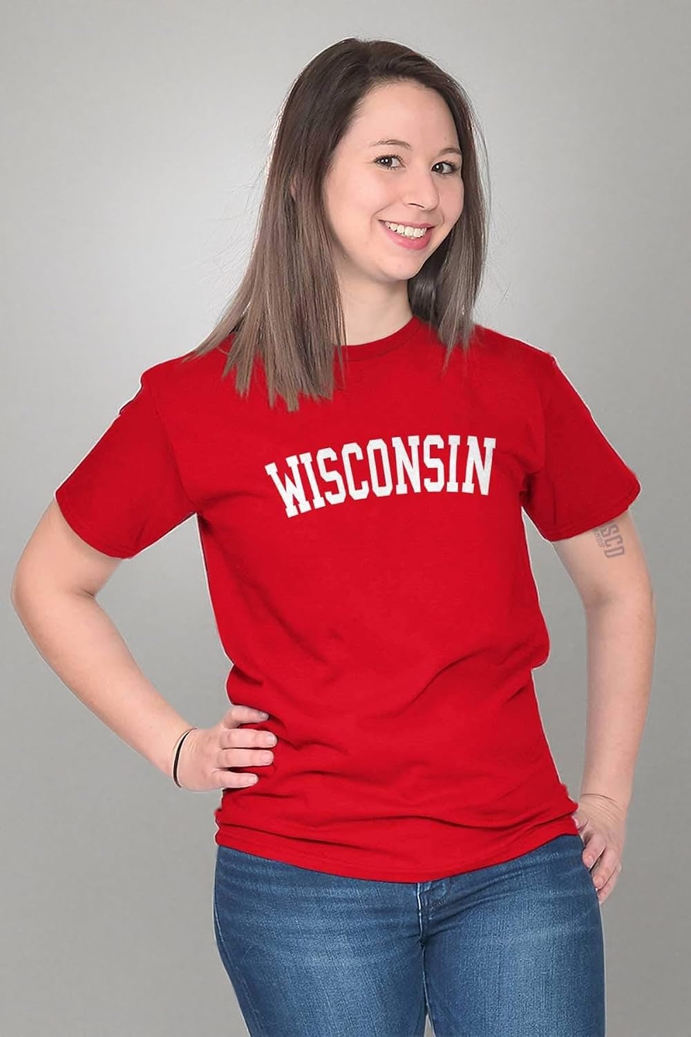 image:imageUSA State Simple Traditional Classic Graphic T Shirt for Men or WomenRed