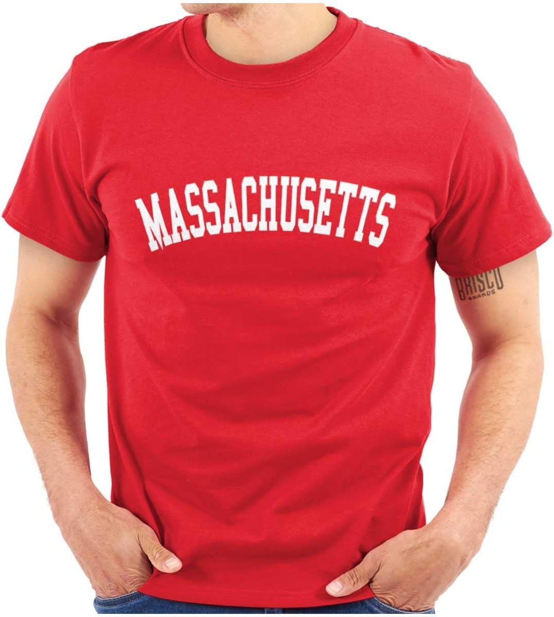 image:imageUSA State Simple Traditional Classic Graphic T Shirt for Men or WomenRed