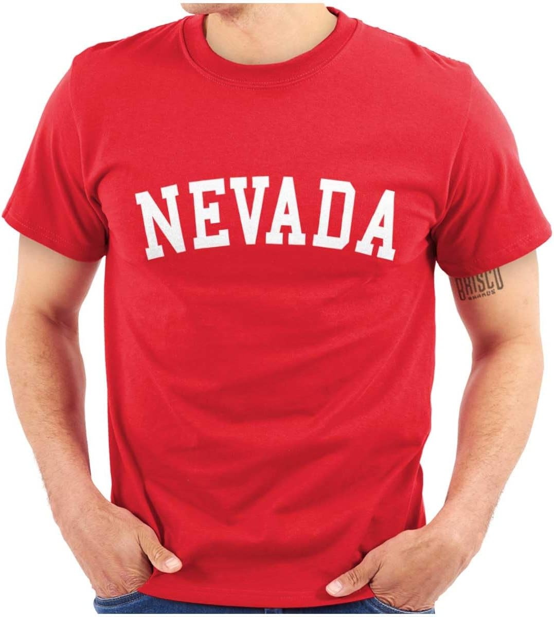 image:imageUSA State Simple Traditional Classic Graphic T Shirt for Men or WomenRed