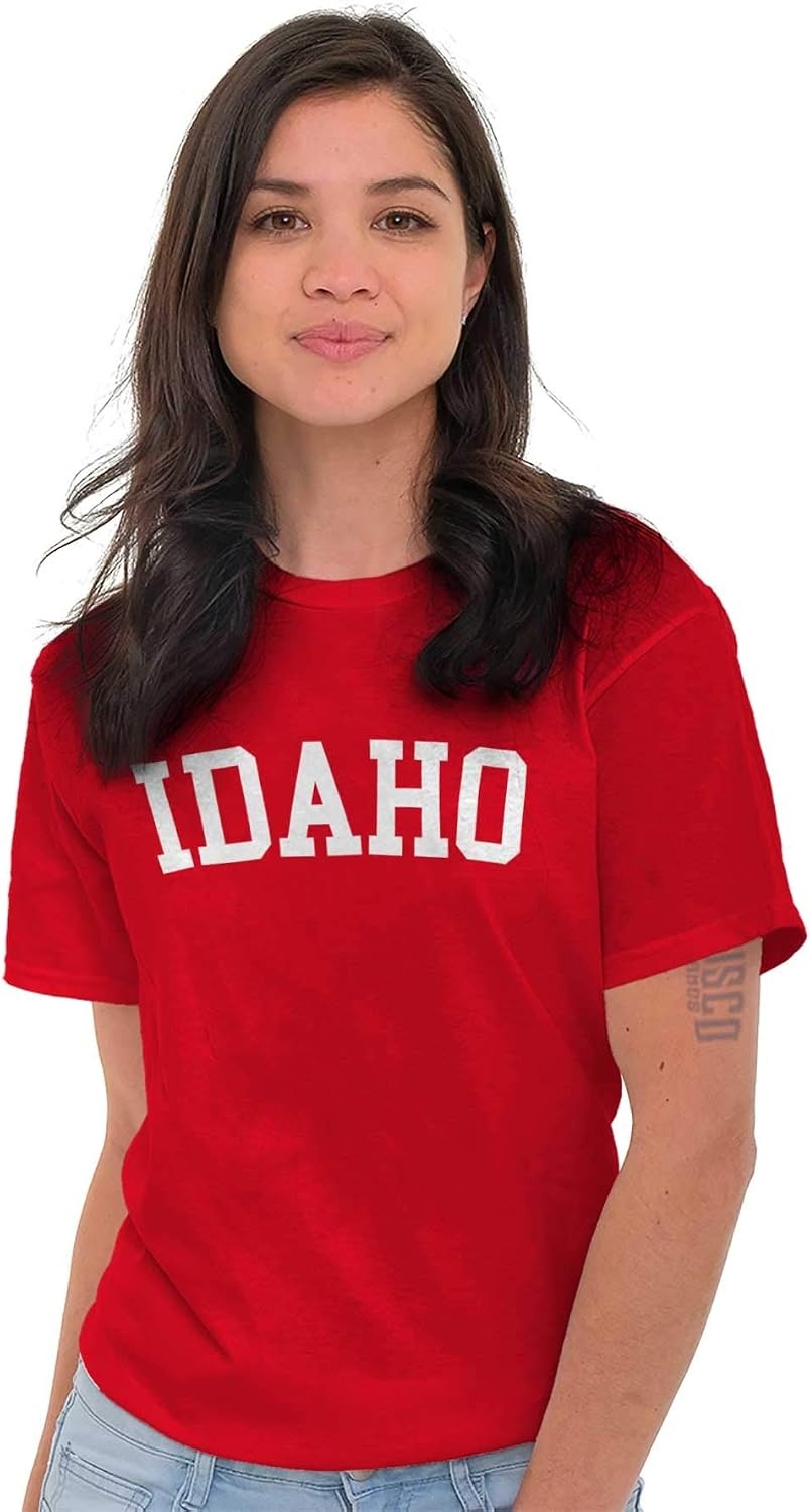 image:imageUSA State Simple Traditional Classic Graphic T Shirt for Men or WomenRed