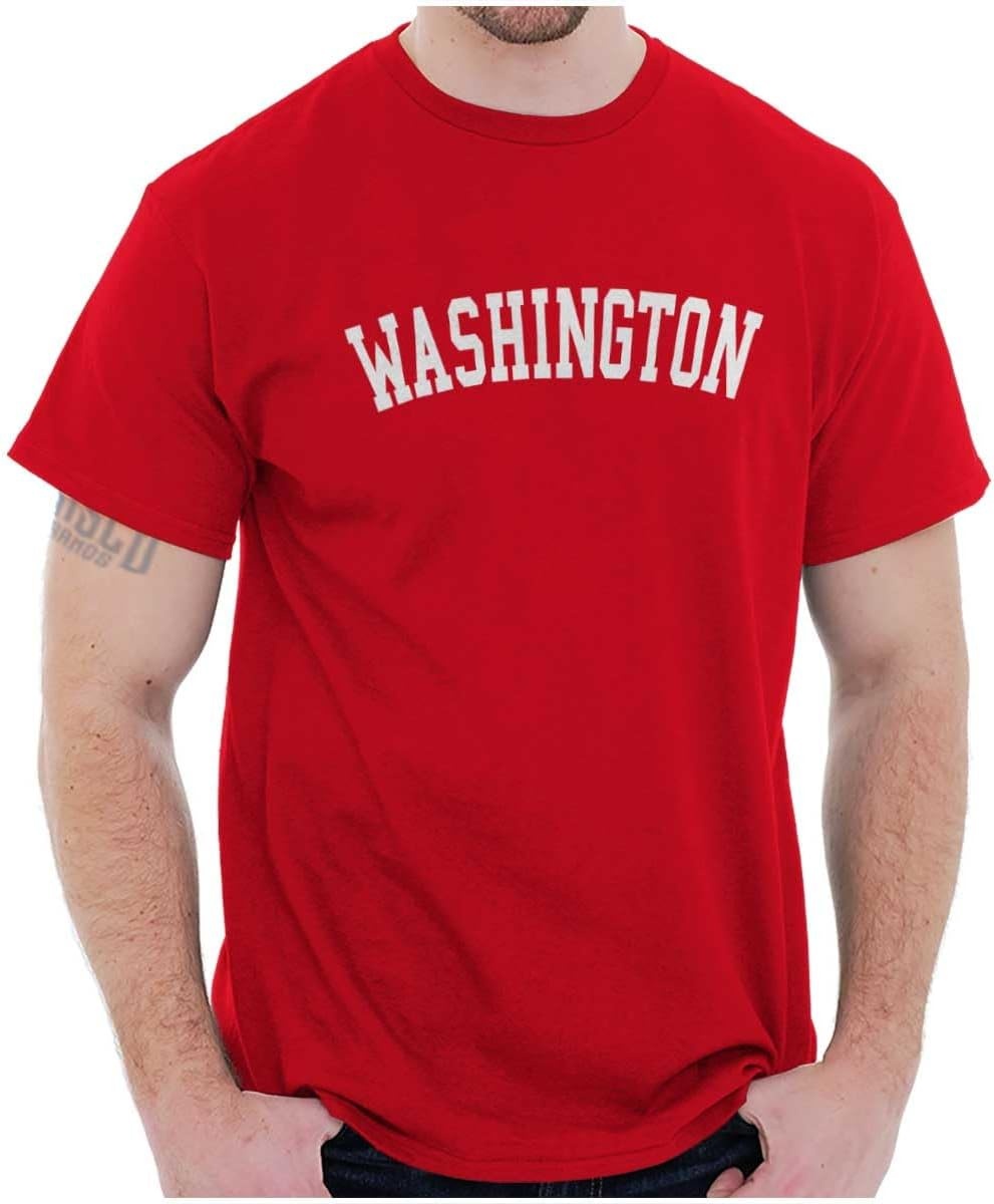 image:imageUSA State Simple Traditional Classic Graphic T Shirt for Men or WomenRed