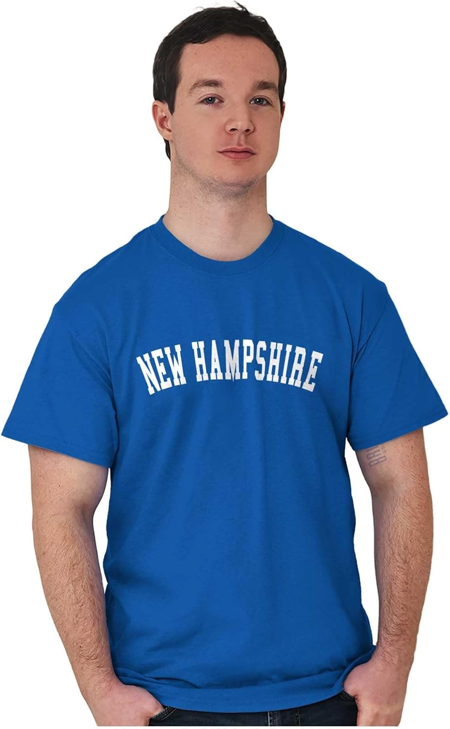 image:imageUSA State Simple Traditional Classic Graphic T Shirt for Men or WomenRoyal