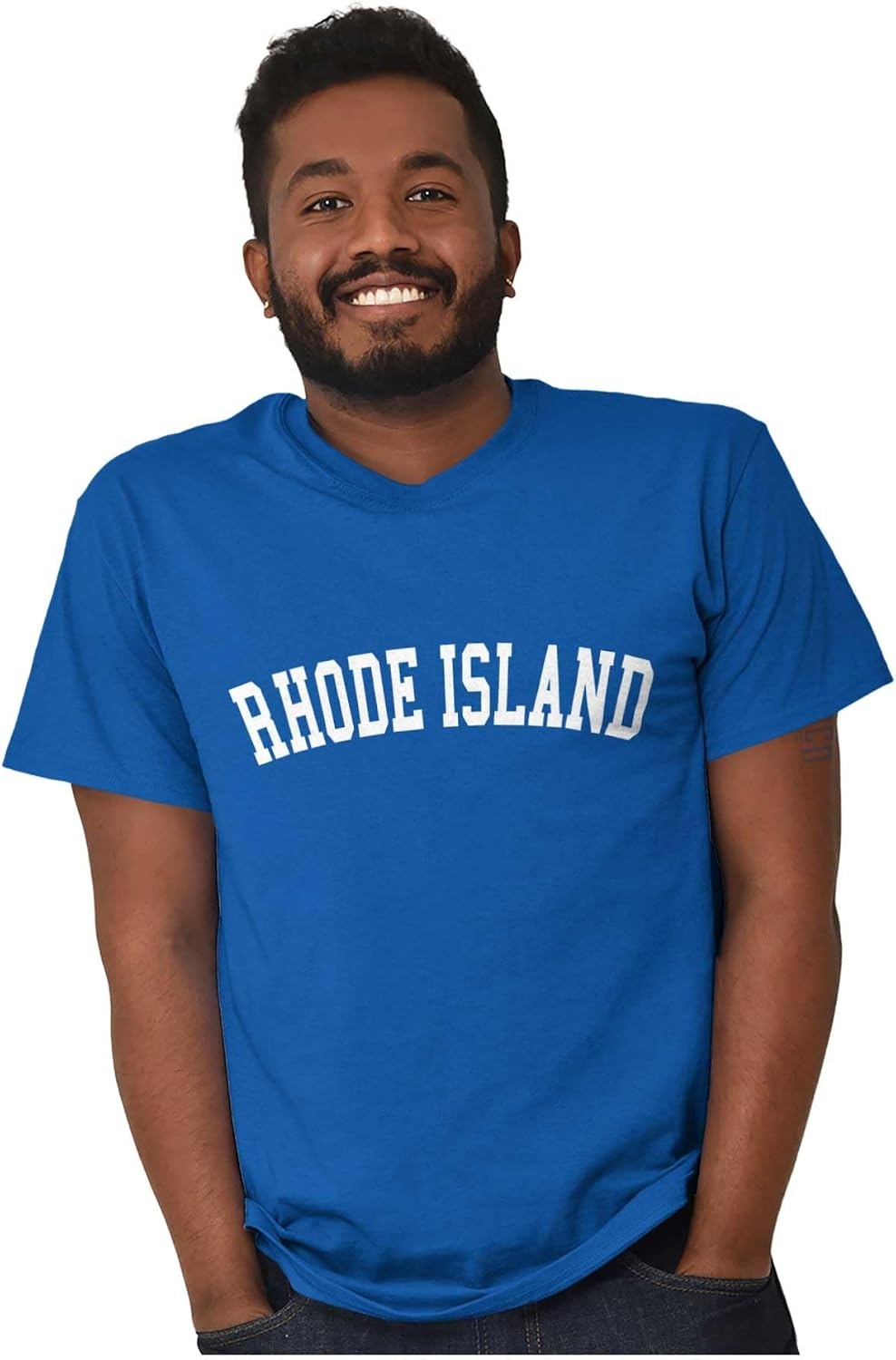 image:imageUSA State Simple Traditional Classic Graphic T Shirt for Men or WomenRoyal