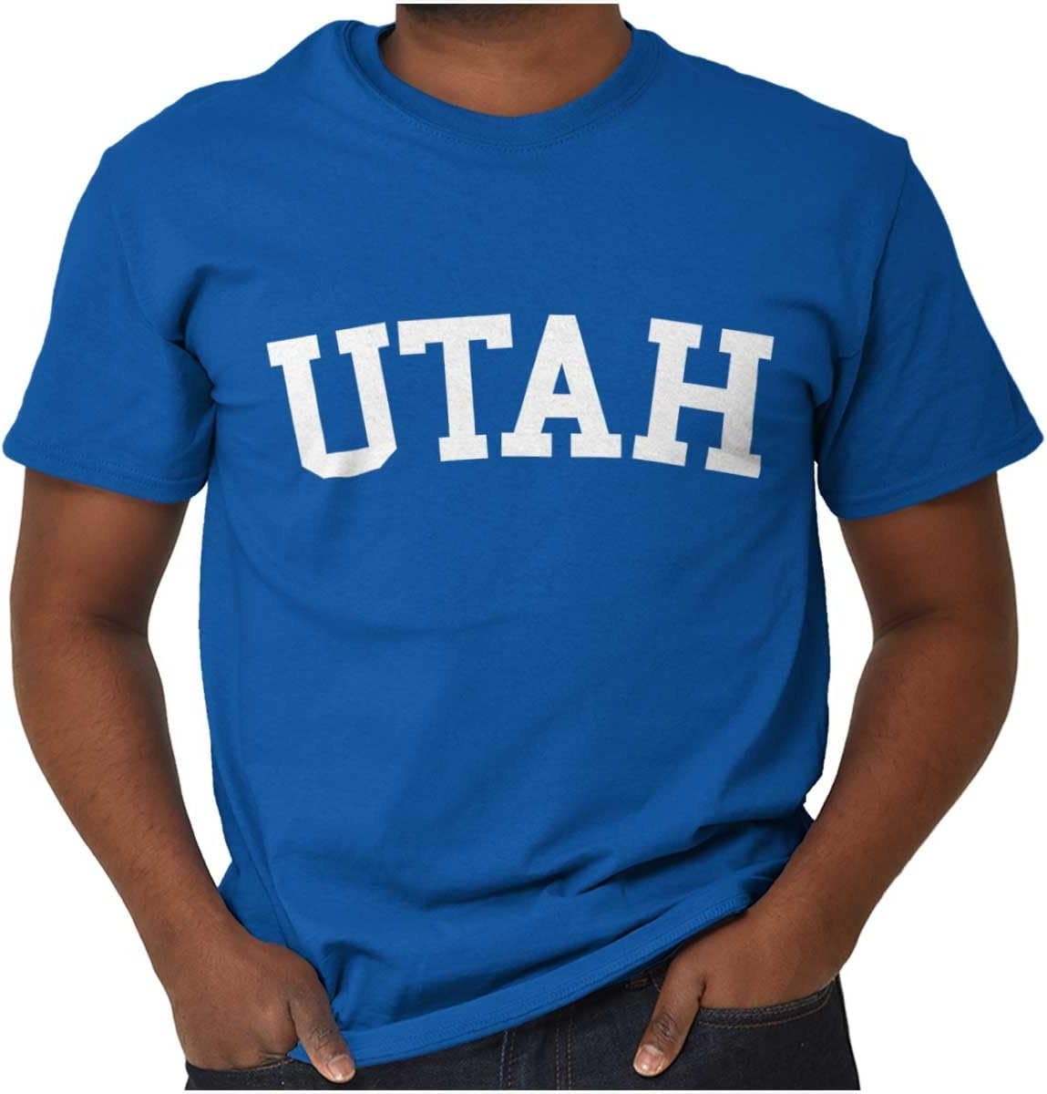 image:imageUSA State Simple Traditional Classic Graphic T Shirt for Men or WomenRoyal