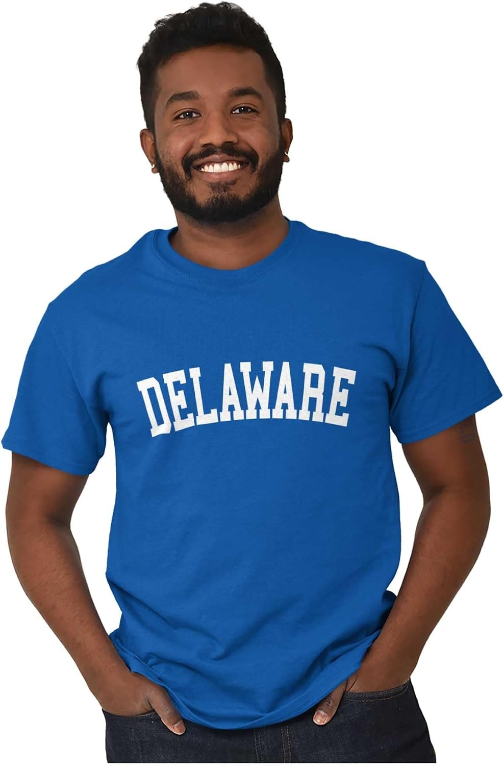 image:imageUSA State Simple Traditional Classic Graphic T Shirt for Men or WomenRoyal