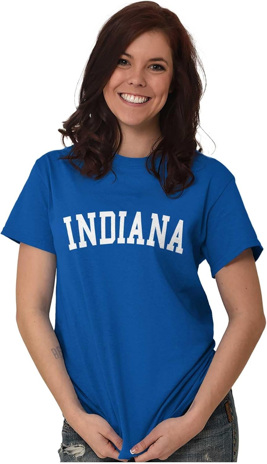 image:imageUSA State Simple Traditional Classic Graphic T Shirt for Men or WomenRoyal