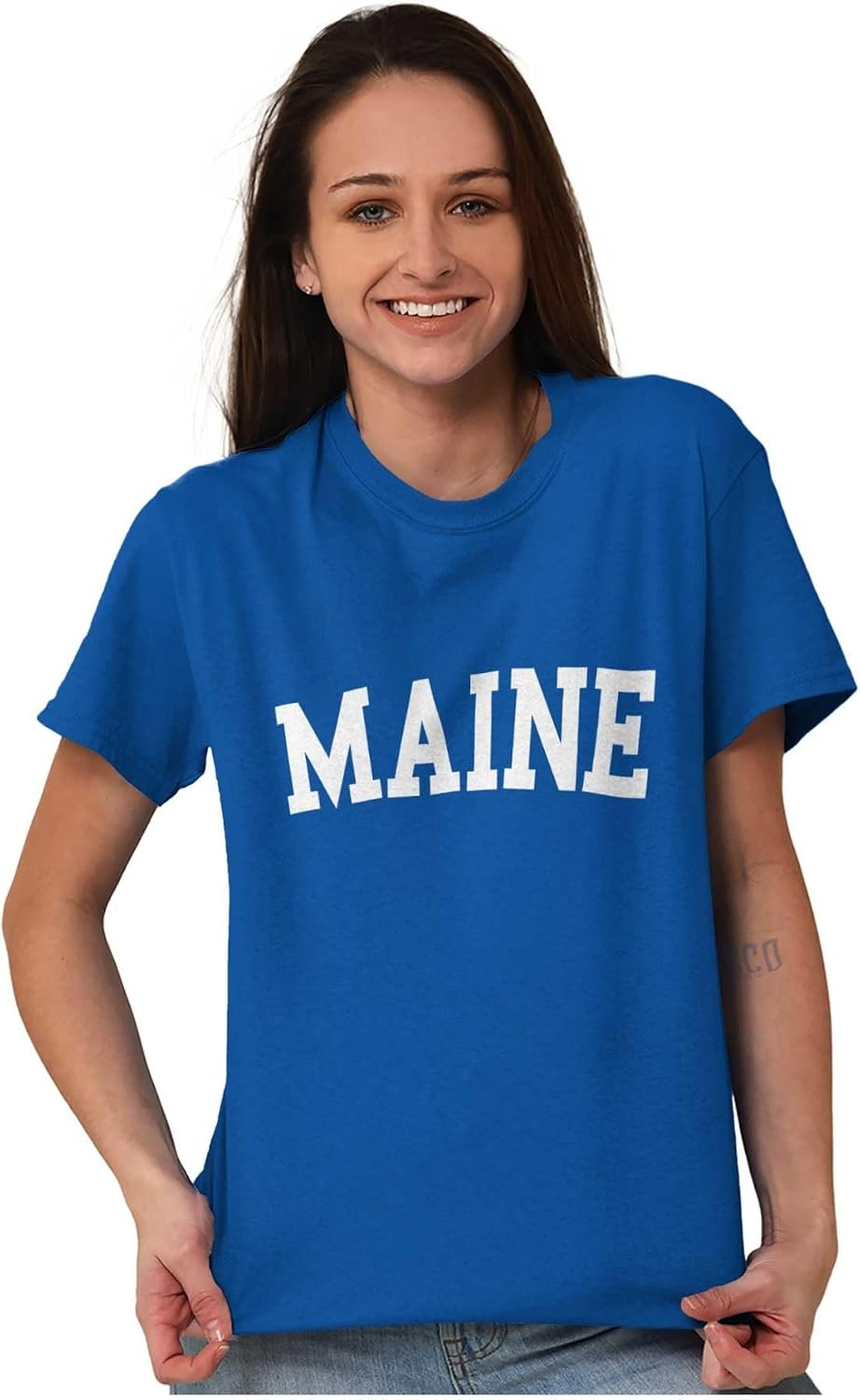 image:imageUSA State Simple Traditional Classic Graphic T Shirt for Men or WomenRoyal