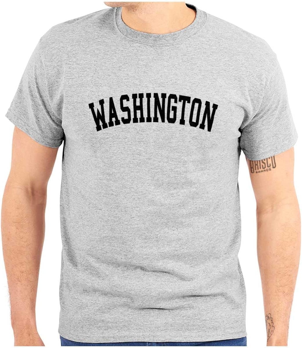 image:imageUSA State Simple Traditional Classic Graphic T Shirt for Men or WomenSport Grey