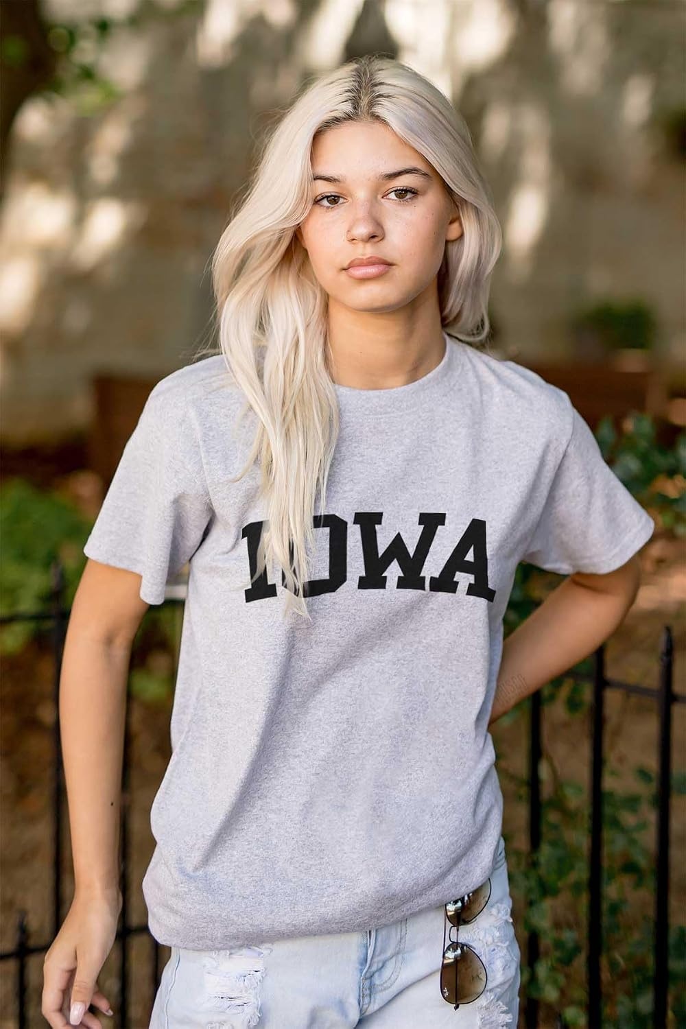 image:imageUSA State Simple Traditional Classic Graphic T Shirt for Men or WomenSport Grey