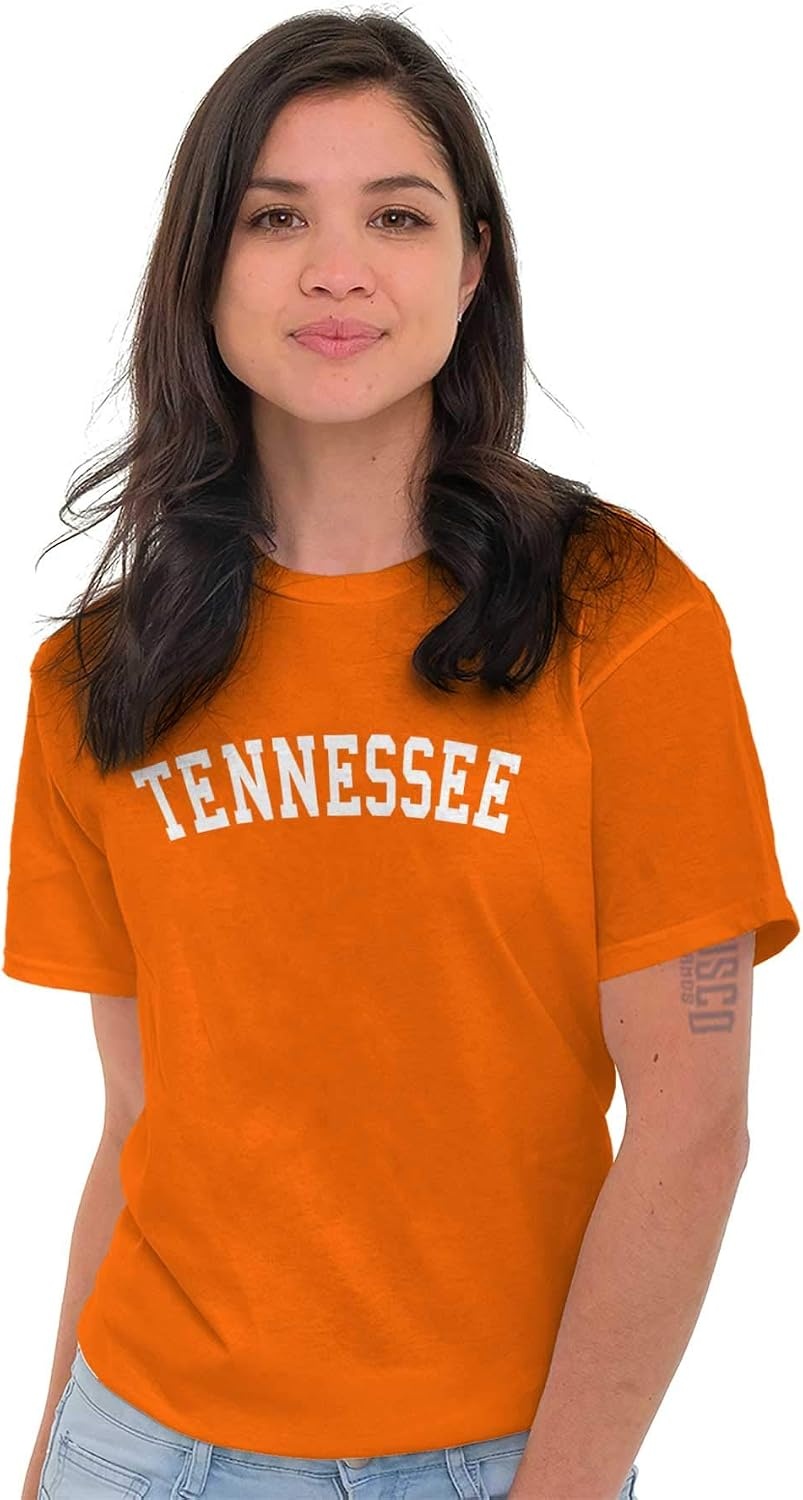 image:imageUSA State Simple Traditional Classic Graphic T Shirt for Men or WomenTennessee Orange