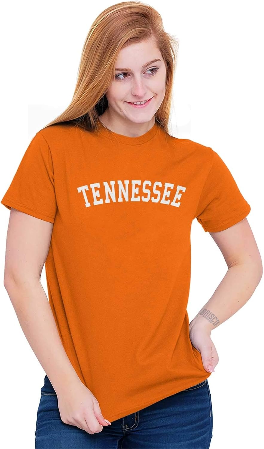 image:imageUSA State Simple Traditional Classic Graphic T Shirt for Men or WomenTennessee Orange
