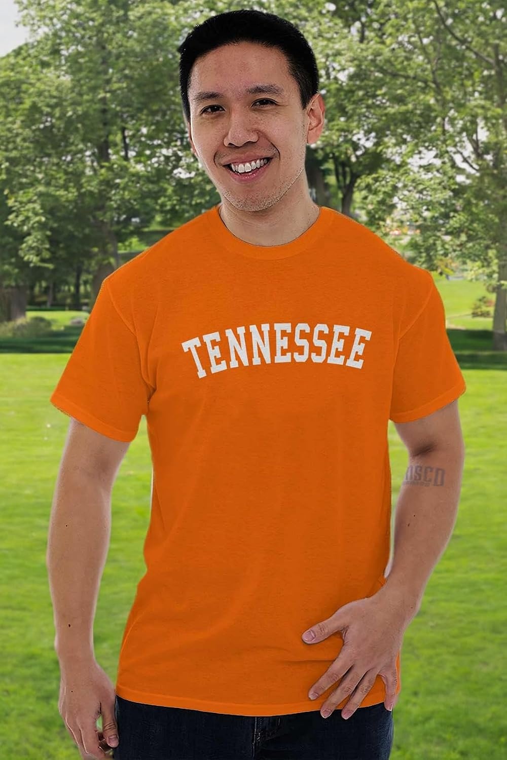 image:imageUSA State Simple Traditional Classic Graphic T Shirt for Men or WomenTennessee Orange