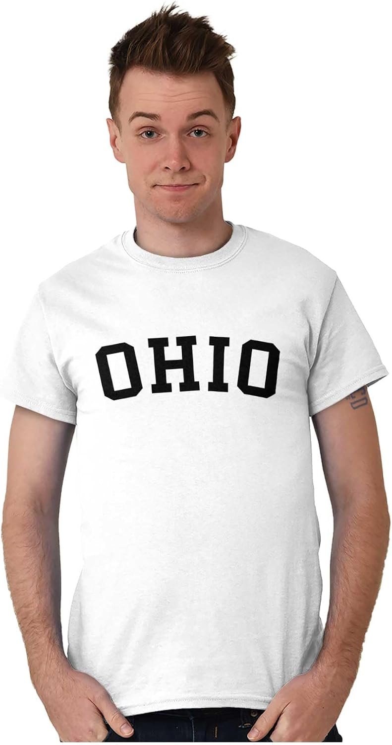 image:imageUSA State Simple Traditional Classic Graphic T Shirt for Men or WomenWhite