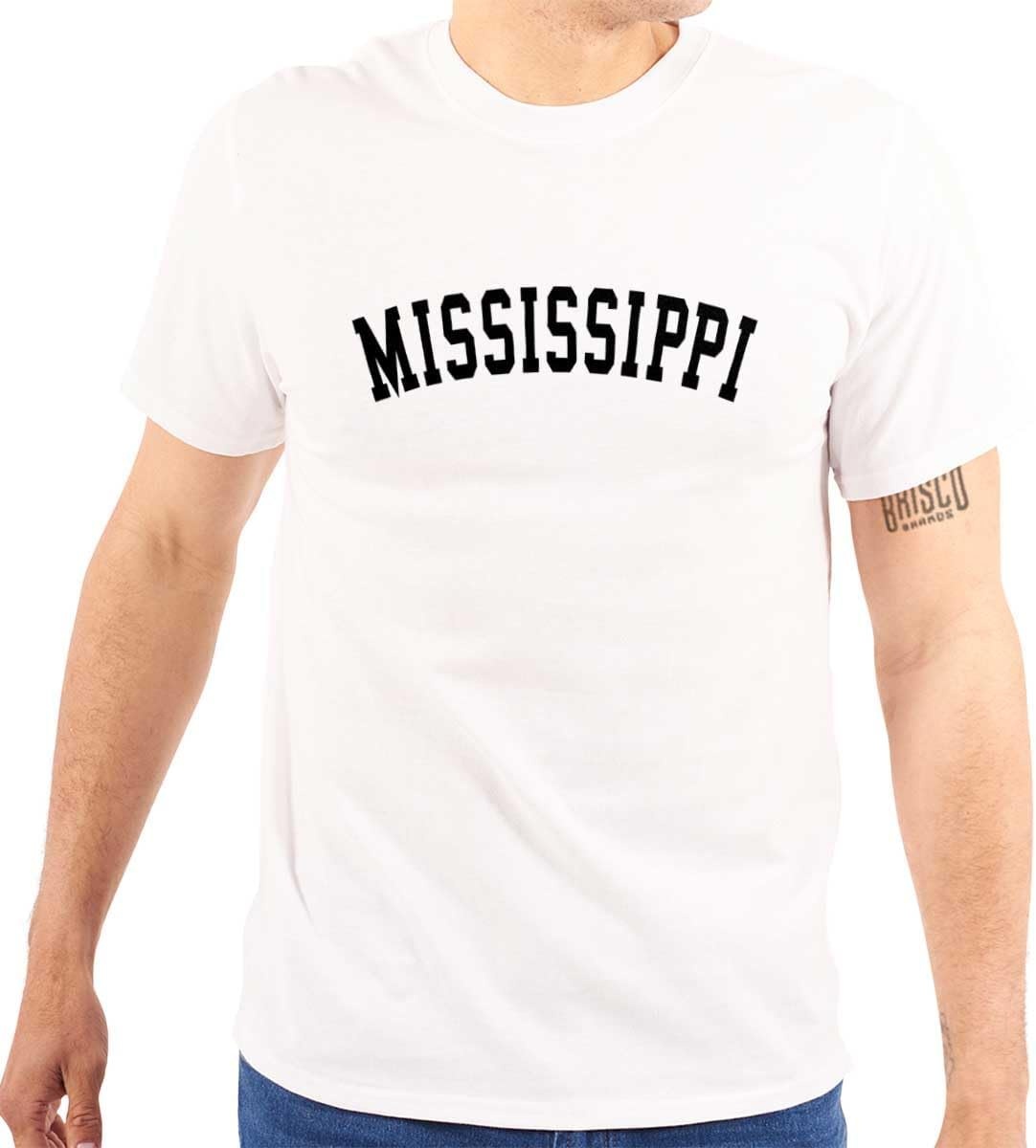 image:imageUSA State Simple Traditional Classic Graphic T Shirt for Men or WomenWhite