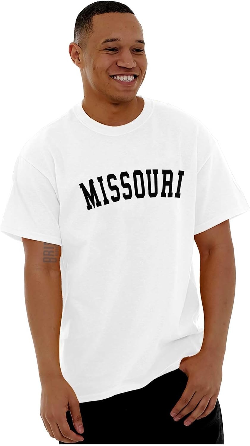 image:imageUSA State Simple Traditional Classic Graphic T Shirt for Men or WomenWhite