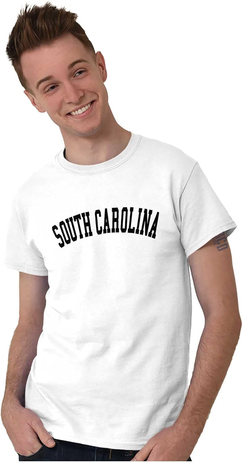 image:imageUSA State Simple Traditional Classic Graphic T Shirt for Men or WomenWhite