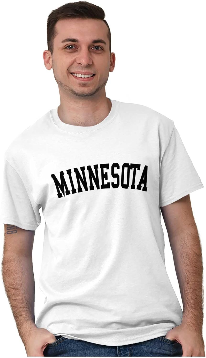 image:imageUSA State Simple Traditional Classic Graphic T Shirt for Men or WomenWhite